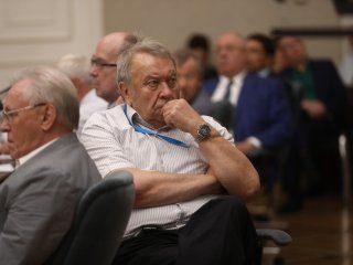 Выступление В.Е. Фортова на президиуме РАН