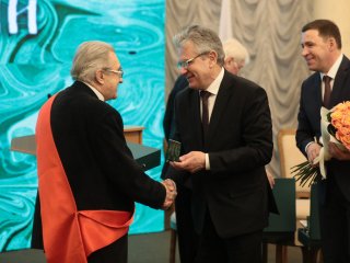 Церемония вручения Демидовских премий лауреатам 2020 года. Фото: Николай Малахин / Научная Россия