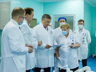 В. Фальков посетил Федеральный научно-клинический центр реаниматологии и реабилитологии