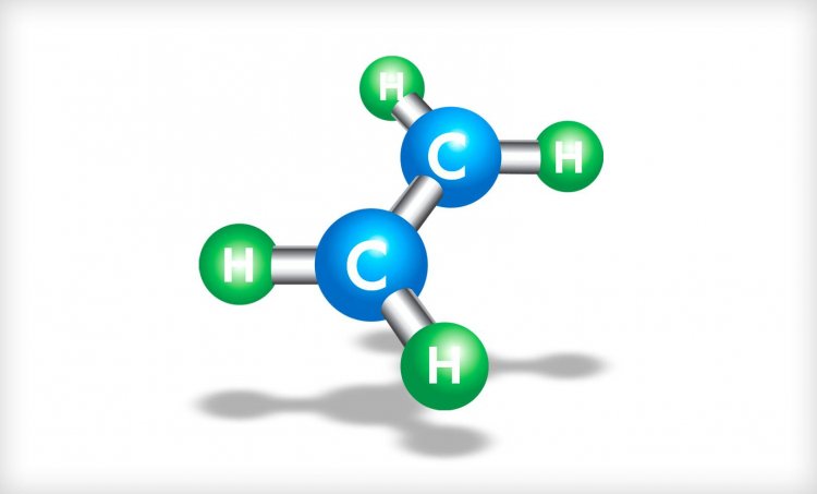 Молекула этилена