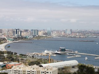 Баку, Каспийское море