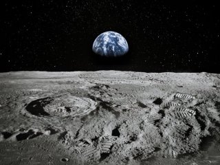 Луна. источник: 123rf