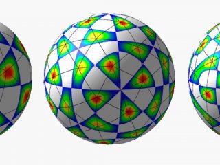 Рис. Модели хиральных октаэдрических оболочек. Источник: ЮФУ
