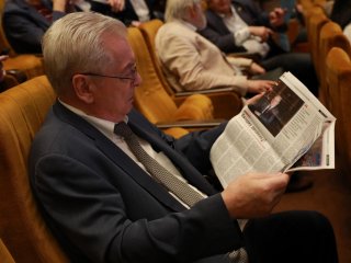 Финальный день общего собрания членов Российской академии наук. Фото: Елена Либрик / Научная Россия