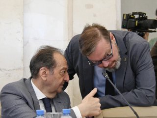 Заседание Президиума в память об академике Гурии Ивановиче Марчуке состоялось в РАН. Источник фото: Российская академия наук