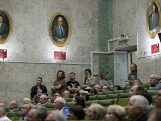 Академик Роберт Нигматулин выступил в Институте океанологии РАН в честь своего юбилея. Фото: Ольга Мерзлякова / «Научная Россия»