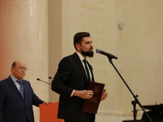 «Умов талантливых обитель»: в МГУ состоялось торжественное заседание ко Дню основания университета. Фото: Елена Либрик / «Научная Россия»