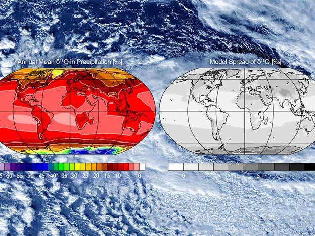Исследователи из Института промышленных наук Токийского университета отслеживают глобальную циркуляцию молекул воды во времени и пространстве с помощью изотопного ансамблевого моделирования. Фото: Institute of Industrial Science, The University of Tokyo