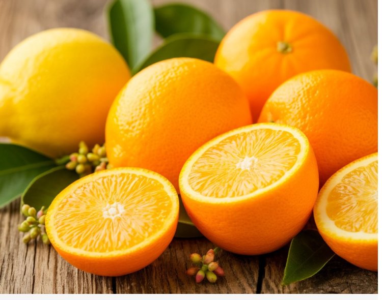 Витамин С. Фото создано с помощью сервиса Шедеврум