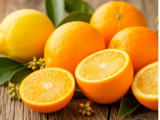 Витамин С. Фото создано с помощью сервиса Шедеврум