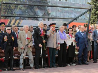 В МГУ почтили память защитников Отечества. Фото: Ольга Мерзлякова / Научная Россия