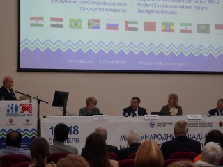 Третья международная научно-практическая конференция «Региональное сотрудничество БРИКС: актуальные проблемы экологии и природопользования». Фото: Анастасия Жукова / «Научная Россия»
