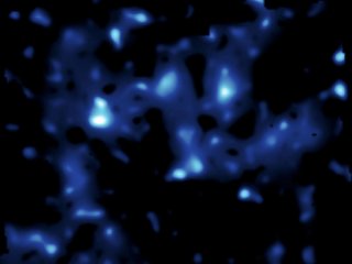 Темная материя, возможно, сжимается в сгустки внутри галактик