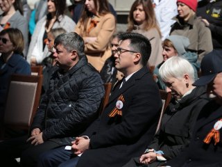 На защите Отечества и здоровья. НМИЦ радиологии отметил 80-летие Великой Победы и юбилей онкослужбы. Фото: Ольга Мерзлякова / «Научная Россия»