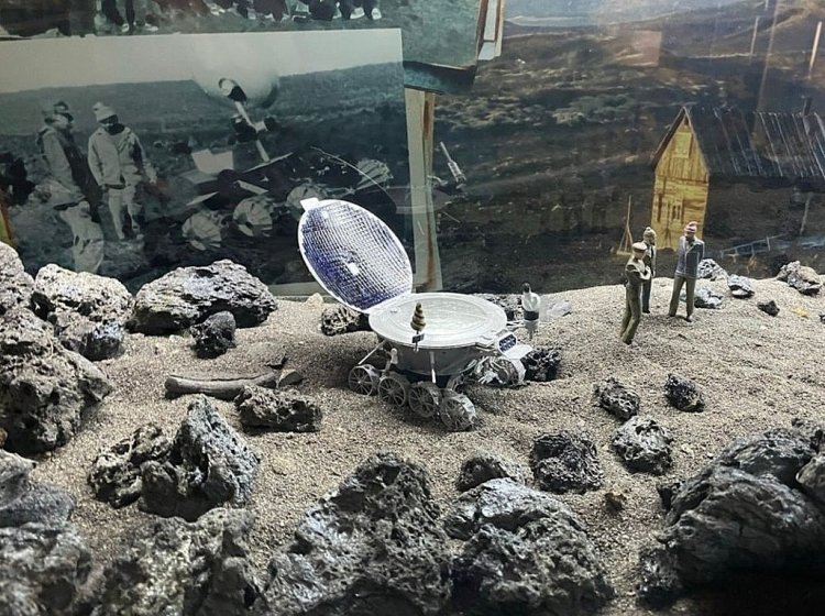 Макет лунохода в Музее вулканологии (Петропавловск-Камчатский). Фото предоставлено пресс-службой ДВФУ