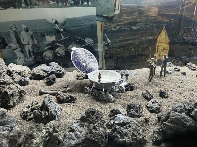 Макет лунохода в Музее вулканологии (Петропавловск-Камчатский). Фото предоставлено пресс-службой ДВФУ
