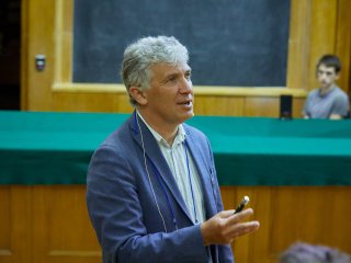 22-я Ломоносовская конференция по физике элементарных частиц открылась в МГУ. Фото: Елена Либрик / «Научная Россия»