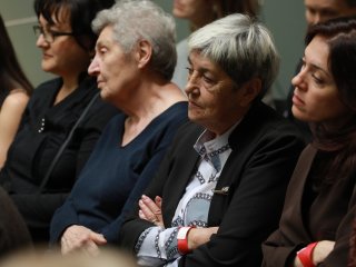 Лауреатов премии OGANESSON–2025 наградили в зале Микеланджело Пушкинского музея. Фото: Николай Малахин / Научная Россия