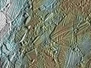 Ледяной хаос на спутнике Юпитера