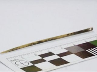 Найдена древнейшая в мире швейная игла
