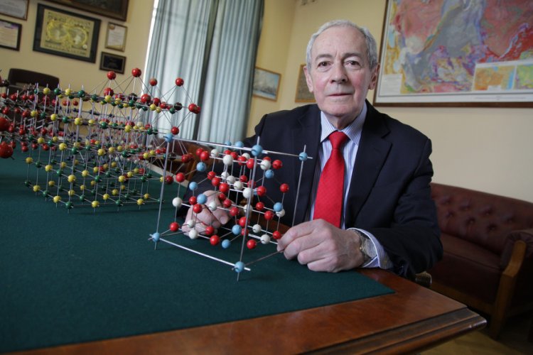 Академик Дмитрий Юрьевич Пущаровский. Фото: Николай Малахин / «Научная Россия»