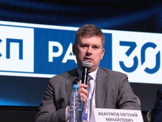 Директор по информационной инфраструктуре госкорпорации «Росатом» Евгений Михайлович Абакумов. Фото: Ольга Мерзлякова / «Научная Россия»