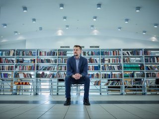 Цифровой дизайн для атомной индустрии. Интервью с победителем конкурса фонда «Интеллект» Артемом Митрофановым. Фото: Елена Либрик / «Научная Россия»