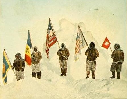 6 апреля 1909 года. Роберт Пири достиг, как он думал, Северного полюса