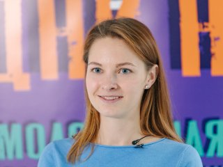 Студентка МГУ имени М.В.Ломоносова Мария Гурылева​. Фото: Николай Мохначев / Научная Россия