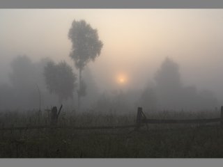 Восход в деревне Медведево
