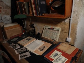 Открытие выставки «Кунсткамера в годы Великой Отечественной войны: крепость науки и обороны». Фото: Елена Либрик / «Научная Россия»
