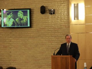 Лекция академика А.Г. Чучалина о терапевтических школах РНИМУ им. Н.И. Пирогова. Фото: Елена Либрик / «Научная Россия»