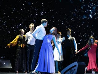 В МГУ отпраздновали десятилетие возрожденной Университетской гимназии. Фото: Ольга Мерзлякова / Научная Россия