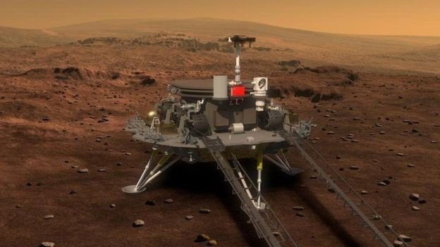 Китай представил проект марсохода для миссии 2020 года