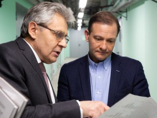 Президент РАН Александр Сергеев в программе "Вести в субботу" с Сергеем Брилёвым