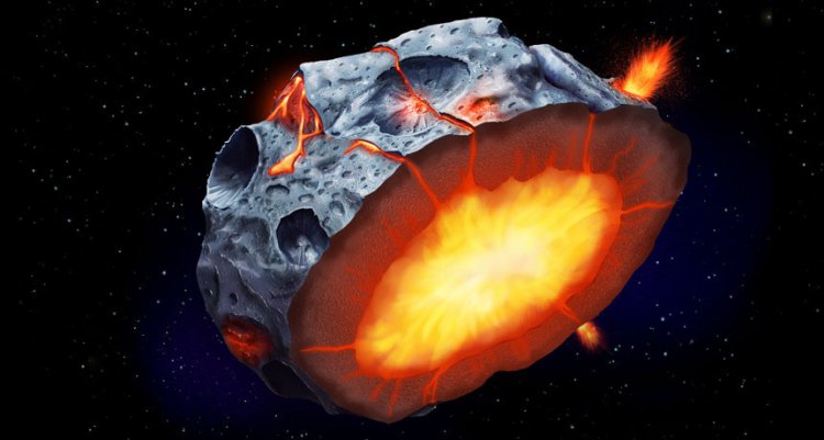 Ферровулканизм на металлических астероидах