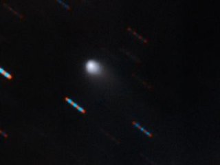 Астрономы получили цветное изображение первой межзвездной кометы
