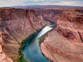 Река Колорадо медленно высыхает из-за изменения климата