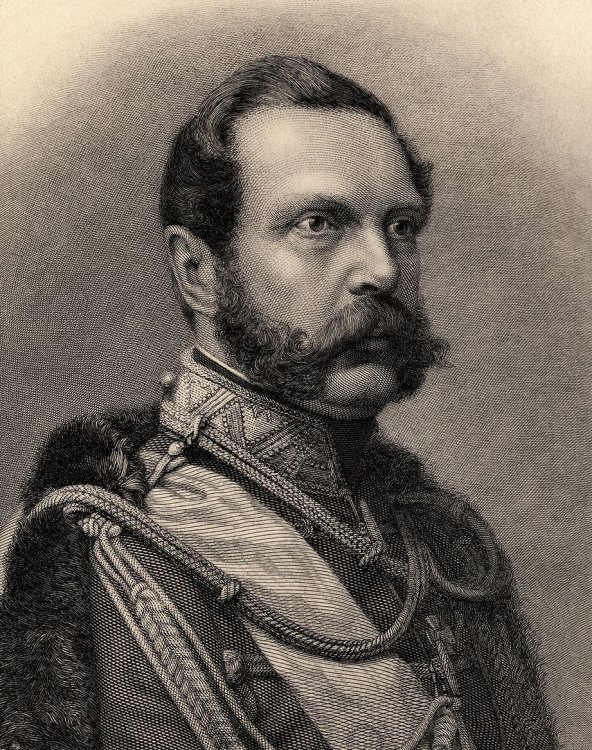 Портрет императора Александра II. Ф.А. Меркин. 1875 г.