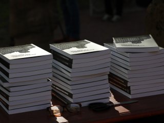 Открытие выставки «Кунсткамера в годы Великой Отечественной войны: крепость науки и обороны». Фото: Елена Либрик / «Научная Россия»