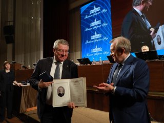 Финальный день общего собрания членов Российской академии наук. Фото: Елена Либрик / Научная Россия