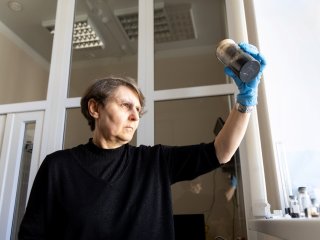 Соавтор работы, профессор-исследователь кафедры магнетизма и магнитных наноматериалов УрФУ, доктор физико-математических наук Г.В. Курляндская. Фото: Родион Нарудинов / УрФУ