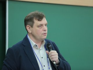 Вице-президент по технологическому развитию Ассоциации глобального развития искусственного интеллекта и робототехники Филипп Александрович Мужецкий. Фото: Ольга Мерзлякова / «Научная Россия»