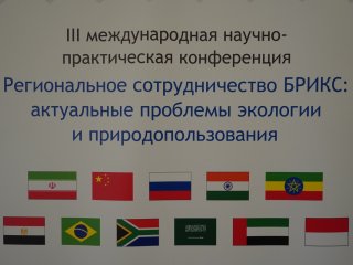 Третья международная научно-практическая конференция «Региональное сотрудничество БРИКС: актуальные проблемы экологии и природопользования». Фото: Анастасия Жукова / «Научная Россия»