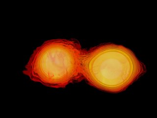 Астрофизики поймали гравитационные волны от слияния черных дыр и нейтронных звезд