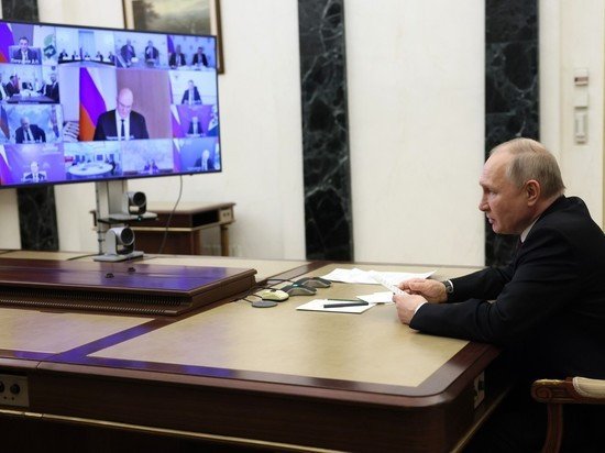 Заседание Совета по науке и образованию (в режиме видеоконференции). Фото: Kremlin.ru
