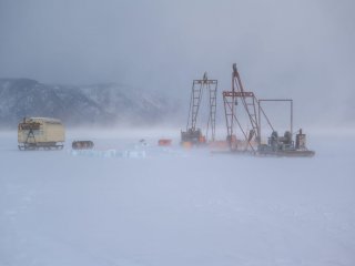 Экспедиция по развертыванию нейтринного телескопа Baikal-GVD. Источник: Институт ядерных исследований РАН