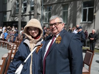 На защите Отечества и здоровья. НМИЦ радиологии отметил 80-летие Великой Победы и юбилей онкослужбы. Фото: Ольга Мерзлякова / «Научная Россия»