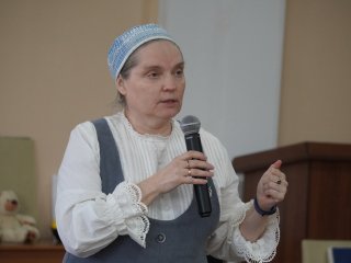 Проректор Российской академии медико-социальной реабилитации, профессор кафедры комплексной
психолого-педагогической реабилитации Государственного университета просвещения И.Е. Лукьянова. Фото: Анастасия Жукова / «Научная Россия»