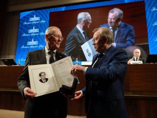 Финальный день общего собрания членов Российской академии наук. Фото: Елена Либрик / Научная Россия